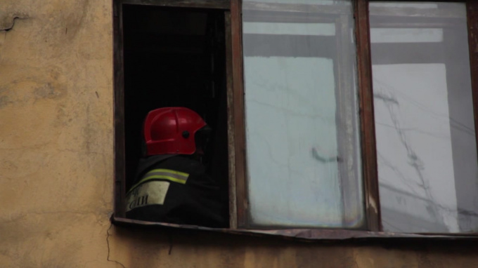 На Рыбацкой улице горела двухкомнатная квартира