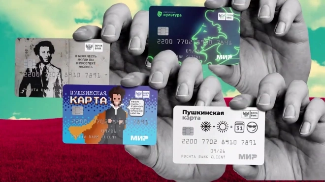 За неделю в России выпустили 1,5 млн Пушкинских карт
