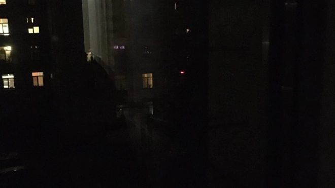 Жители Красногвардейского района на некоторое время остались без электричества