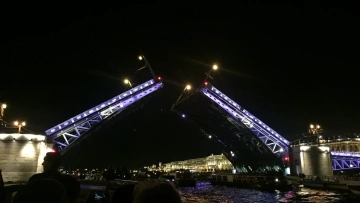 В ночь на 28 марта четыре моста Петербурга разведут 