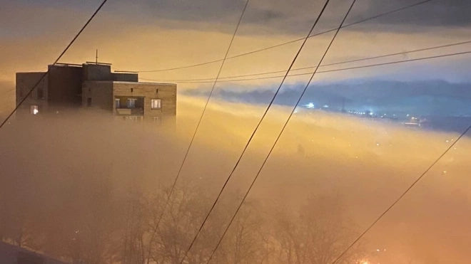 Петербуржцев предупредили о надвигающемся тумане