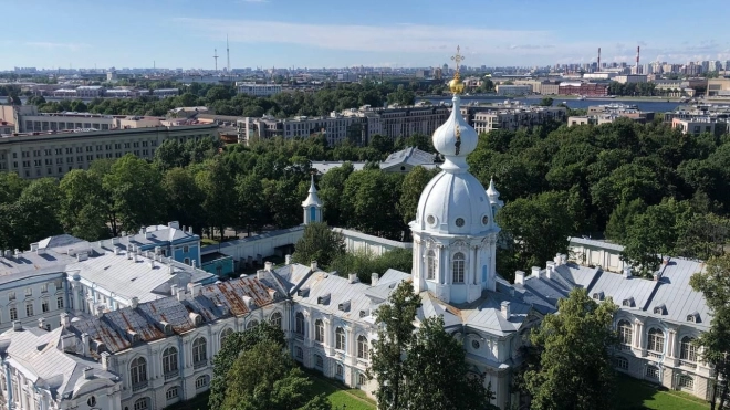 Петербург ожидает прихода теплого фронта 29 августа