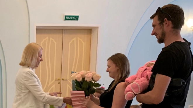 В Ленинградской области состоялась первая электронная регистрация рождения ребёнка