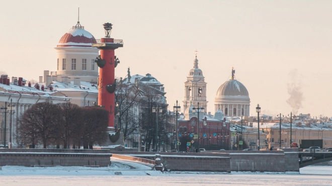 Циклон "Франклин" принесет в Петербург мокрый снег и порывистый ветер 21 февраля