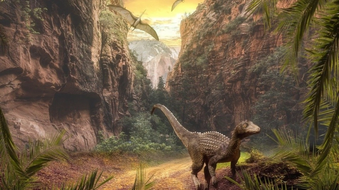 Ученые выяснили, что вымирание динозавров началось еще до падения астероида 