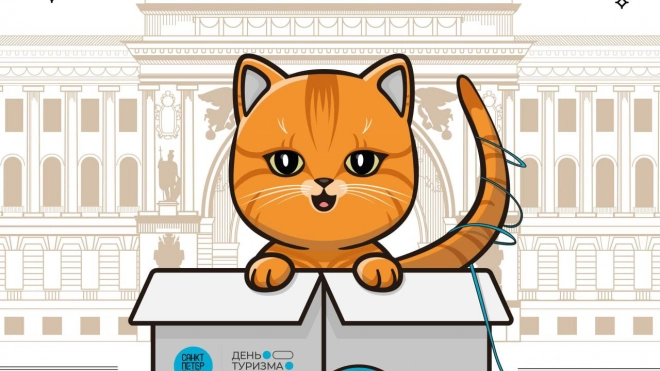 Талисманом фестиваля ко дню туризма в Петербурга станет Эрмитажный кот 