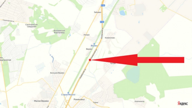 В ночь на 13 октября участок трассы P-23 в Гатчинском районе перекроют