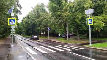 В 15 районах Петербурга обустроили более 30 нерегулируемых пешеходных переходов