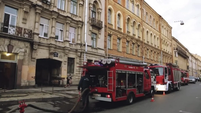 В Петербурге с начала года в среднем насчитывается по 24 пожара в день