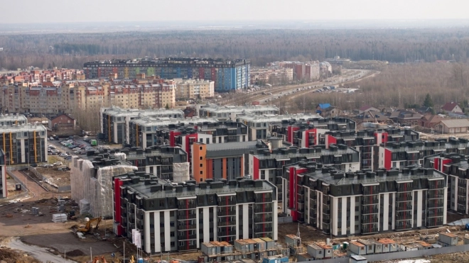 В апреле в Петербурге ввели в эксплуатацию 104 тысячи кв. м жилья