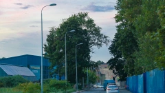 На трех улицах Фрунзенского района появилось современное освещение 