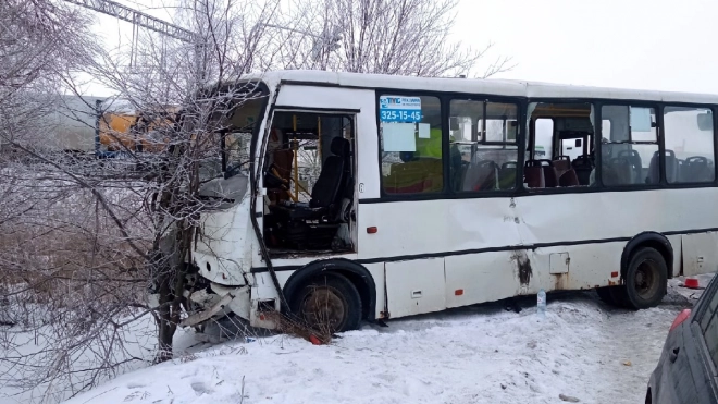 Перевозчик окажет помощь пассажирам маршрутки, которые пострадали в ДТП в Пушкинском районе