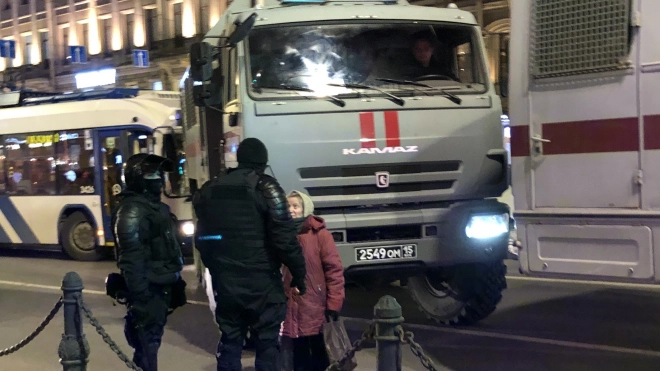В Петербурге на антивоенной акции 4 марта задержали 19 человек