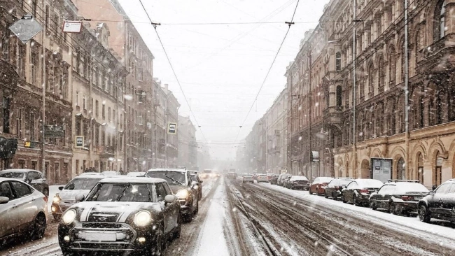 Леус: в Петербург придет новый циклон, который принесет небольшой снег