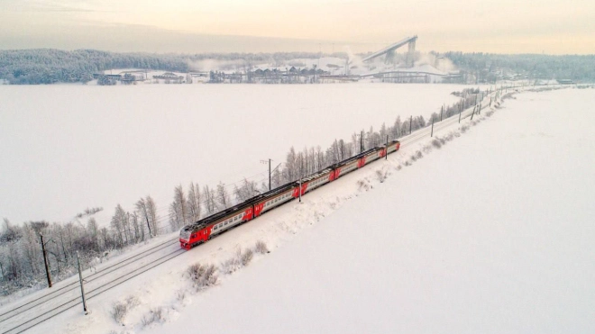 В Петербурге и Ленобласти "Лыжными стрелами"  23 и 24 декабря воспользовались 840 пассажиров