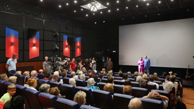 Кинотеатр "Уран" открыли после реконструкции в Выборгском районе
