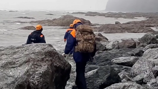 Водолазы начали поиск тел погибших в районе крушения на Камчатке Ан-26