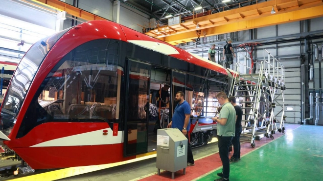 В этом году петербургский метрополитен получит 80 вагонов "Балтиец"