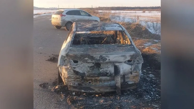 В Петербурге задержали мужчину, который сжёг автомобиль бывшей супруги