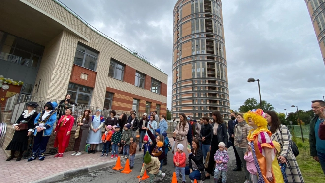 В Приморском районе открылись два новых детских сада