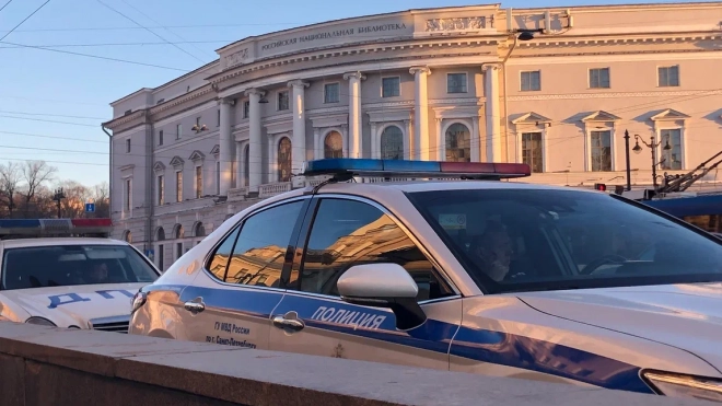 Полиция Петербурга задержала водителя без документов на машину
