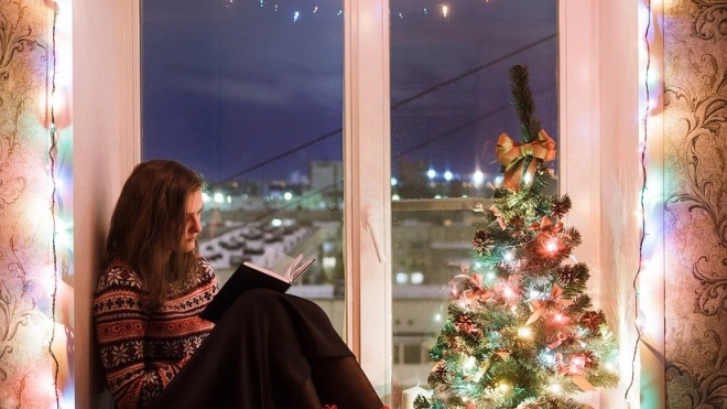 Петербуржцы выберут "самый новогодний" двор, дом и балкон