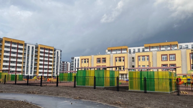 Два детских сада построили в ЖК "Солнечный город"