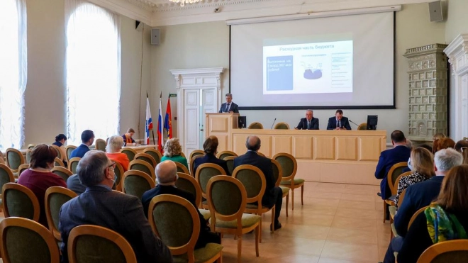 В администрации состоялось заседание совета депутатов МО "Выборгский район"