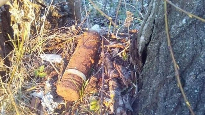 Тепловоз "потерял" боеприпас на железной дороге в Кировском районе Петербурга