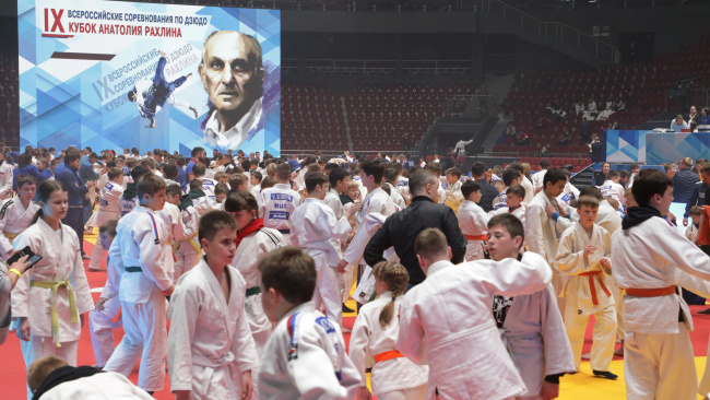 Путин поприветствовал участников соревнований по дзюдо ”Кубок Анатолия Рахлина”