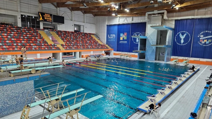 В центре водных видов спорта Петербурга открыли бассейн для прыжков