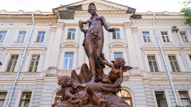 В саду Сан-Галли открыли статую "Рождение Афродиты" 
