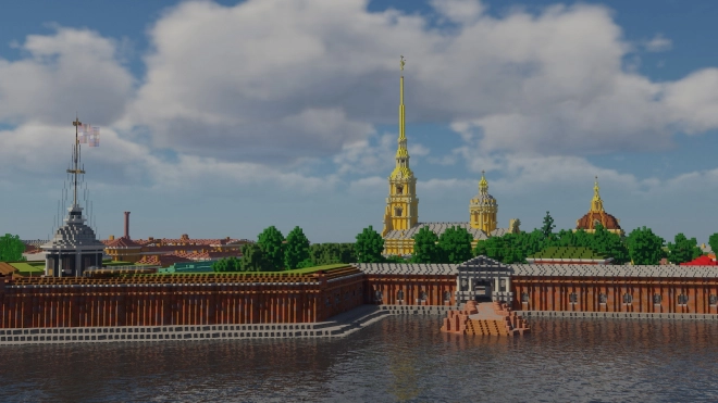 В игре Minecraft воссоздают Петербург в масштабе 1:1