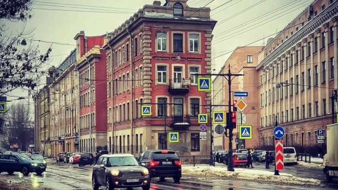 Циклон сохранит в Петербурге теплую и дождливую погоду 26 февраля