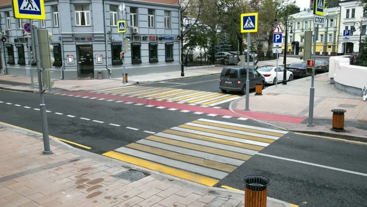 В Петербурге создадут 24 новых пешеходных перехода