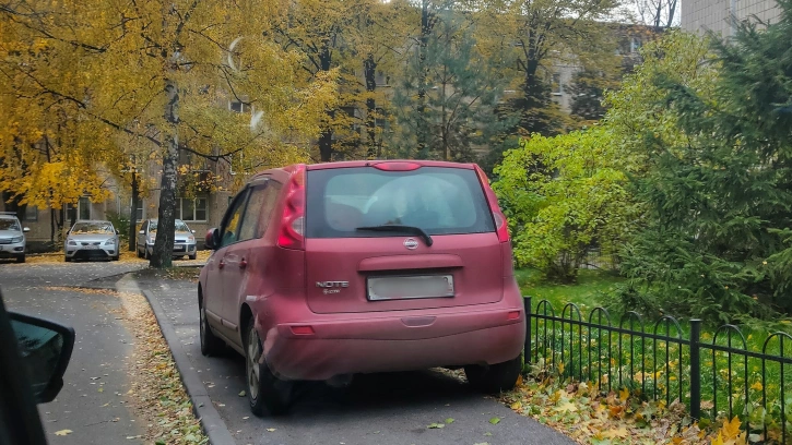 В ответ на онлайн-жалобы горожан ГАТИ проверила парковку во дворах на севере Петербурга