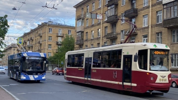 По Кондратьевскому проспекту с 13 ноября закроют трамвай...