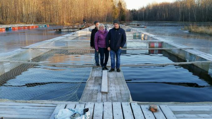 Надежда Литвиненко оценила показатели рыбопитомника в Каменке