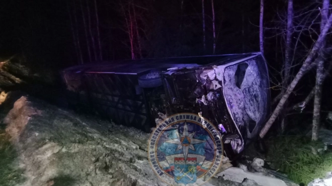После смертельной аварии с автобусом под Петербургом возбудили уголовное дело