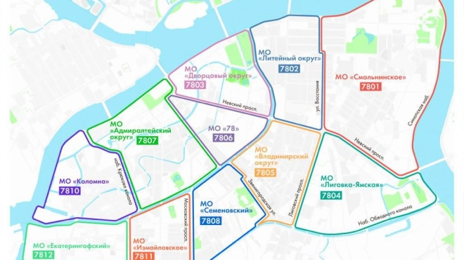 В Петербурге с 1 января парковочные зоны 7807 и 7809 будут объединены