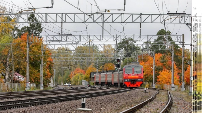 Расписание пригородных поездов в Петербурге изменится с 27 октября