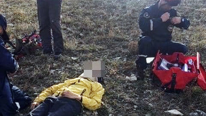 В Крыму два парапланериста столкнулись в воздухе и упали c пятиметровой высоты
