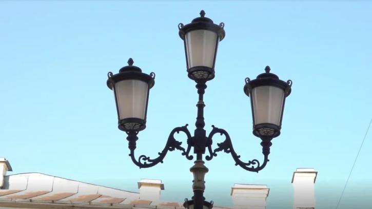 На улицах Петербурга установили светодиодные светильники