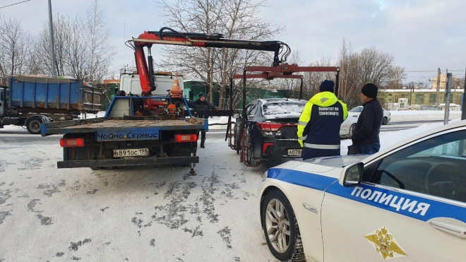 В ходе рейда ГИБДД в Невском районе выявили пять таксистов-нарушителей