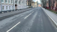 На Петроградской стороне закончили второй этап ремонта улицы профессора Попова