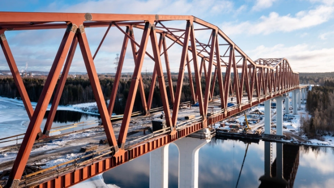 Мост над Свирью могут открыть с опережением графика почти на три года
