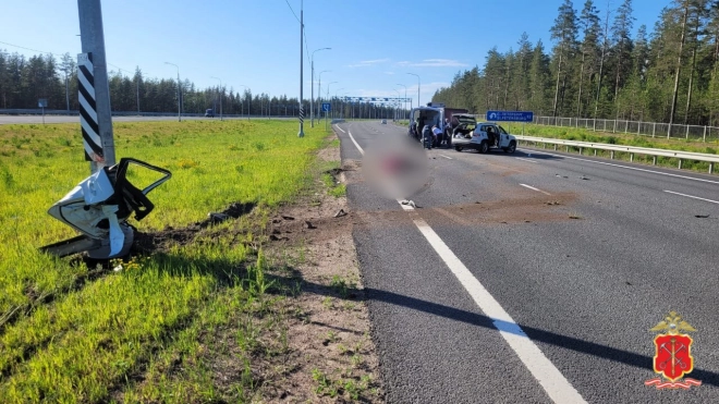 На трассе "Скандинавия" погибла пассажир Skoda
