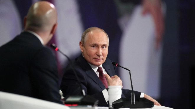 Выступление Путина на ПМЭФ перенесли на 15:00