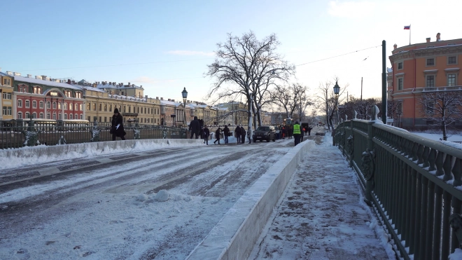 Петербург снова пережил самую холодную ночь с начала зимы