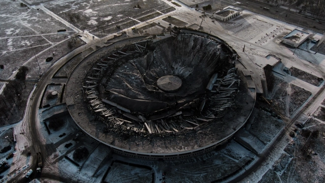 В январе на месте разрушенного СКК начнут строить Ледовый дворец